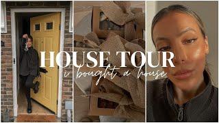 I BOUGHT A HOUSE!! HOUSE TOUR 2022 + RENOVATION PLANS | First Home Buyer