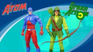 McFarlane Toys DC Multiverse Longbow Hunter Green Arrow and Silver Age The Atom