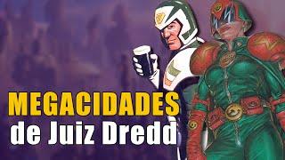 TODAS as MEGACIDADES do Mundo | Juiz Dredd Explicado