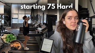 start 75 Hard with me ⭐️ (workouts, my plan, Notion page)