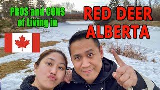 PROS and CONS of LIVING in RED DEER ALBERTA | Especially for Filipinos (English Subbed)