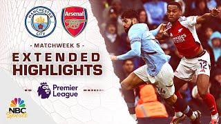 Manchester City v. Arsenal | PREMIER LEAGUE HIGHLIGHTS | 9/22/2024 | NBC Sports