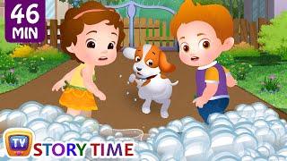 ChaCha and the soap bubble attack + Many More ChuChu TV Good Habits Bedtime Stories For Kids