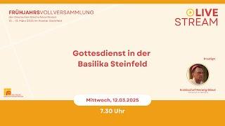 Gottesdienst zur Frühjahrs-Vollversammlung 2025 in der Basilika Steinfeld