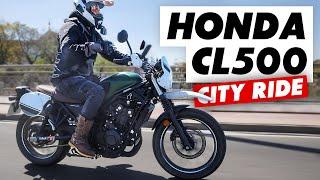 Riding The New 2023 Honda CL500 Scrambler: A Perfect City Commuter?