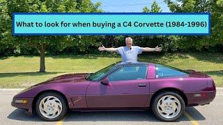 What to look for when buying a C4 Chevrolet Corvette (1984-1996)