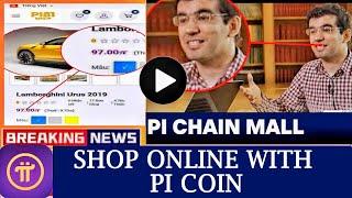 PI NETWORK NEW UPDATE: PI NETWORK CORE-TEAM INTRODUCING PI MALL-PI MARKET-PLACES LIVE