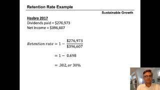 Understanding the Sustainable Growth Rate