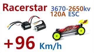 [ 96 km/h, 6S ] Racerstar 2650kv & 120A on BS809T Landripper