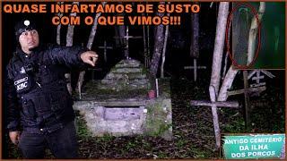 WE ALMOST HAD A HEART ATTACK WITH WHAT WE SAW AT THE ISLAND CEMETERY IN THE EARLY MORNING | CLEAR...
