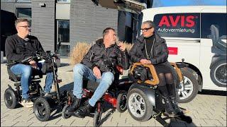 New Wheelchair Scooter Power Test 2025