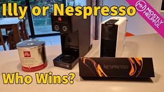 Illy vs Nespresso - Entry level machines compared, Essenza Mini vs Illy Y3.2