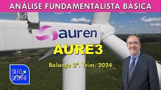 AURE3 - AUREN ENERGIA S/A. ANÁLISE FUNDAMENTALISTA BÁSICA. PROF. SILAS DEGRAF