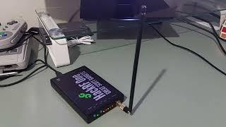 Transmittion and reception of BPSK signal using HackRF One and RTL-SDR over the air.