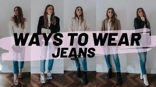 HOW TO STYLE JEANS / 5 Casual Everyday Outfits 2020 / Sinead Crowe