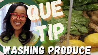 QueTip: How to Wash your Fresh Produce