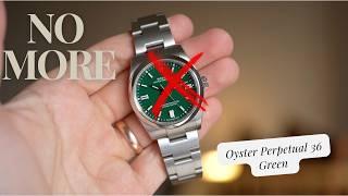 From Dream to Disappointment: My Rolex Oyster Perpetual 36 Experience