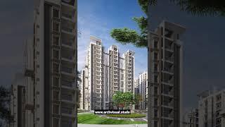 Residential 3D Exterior Rendering & Visualisation Services #shorts #3drenderingservices