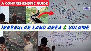 Master How to Calculate Irregular Land Area and Earthwork Volume Estimation | Excavation Basics