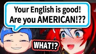 JP Streamer Broke Bae After Complimenting Her English And Thinking She Was American...【Hololive】