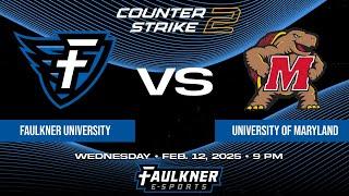 Counter Strike 2- Faulkner vs. Maryland (2/12/2025)