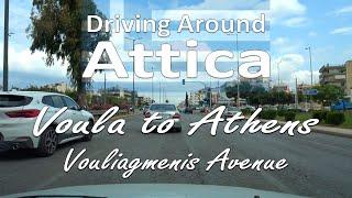 Driving Around - Voula to Athens through Vouliagmenis Avenue