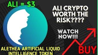 Can Alethea Artificial liquid intelligence token (ALI CRYPTO)  be worth the risk?. ALI COIN PRICE