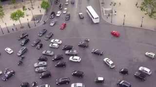 The Craziest Roundabout in Europe - Arc de Triomphe in Paris