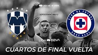 Resumen y Goles | Rayados vs Cruz Azul l | Liga BBVA MX | Apertura 2022 - Cuartos de Final Vuelta