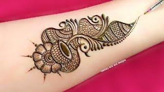 Easy stylish mehndi design for hand | Arabic mehndi design | Mehandi design | Simple mehndi | mehndi