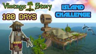 100 Days in Vintage Story: The Island Challenge