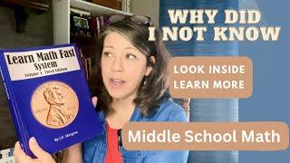 Let’s Look at Learn Math Fast for my Middle Schooler #learnmathfast #mathcurriculum