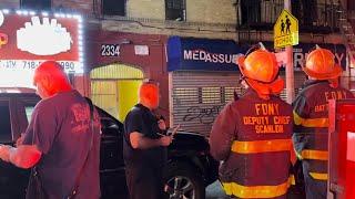 FDNY Bronx 10-75 Box 3309 Fire was on the 2nd Floor of a MD