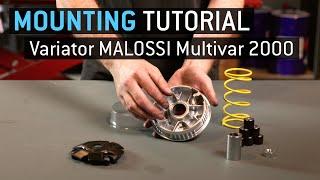 Variator MALOSSI Multivar 2000 for Vespa and other Models | MONTAGE TUTORIAL 