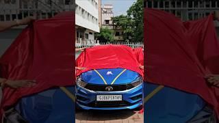 Taking Delivery of TATA TIAGO  New XT MT PETROL 2024 BS6 Tornado Blue Color  #tatatiago #tiago