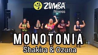 Monotonia - Shakira & Ozuna | ZIN 102 | Zumba | Bachata