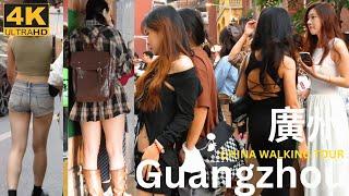 【4K HDR】Guangzhou is HOT  Now! Most Fashionable and Trendy Street in Guangzhou, China