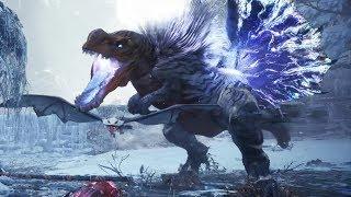 Monster Hunter World: Iceborne - Fulgur Anjanath Boss Fight (Solo / Longsword)