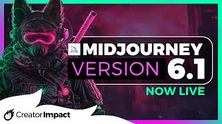 Midjourney Version 6.1 is now LIVE - What's Changed?