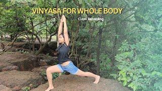 Energizing Vinyasa Flow: Beginner to Intermediate Yoga Class | Full Body Workout