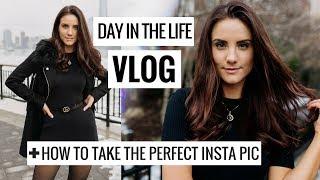 MODEL VLOG + HOW TO TAKE THE PERFECT INSTA PIC! | Molly Curley