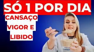 SÓ 1 COLHER DE SOPA POR DIA PARA CANSAÇO, COLESTEROL DIABETES, DORES MUSCULARES, PRÓSTATA E LIBIDO