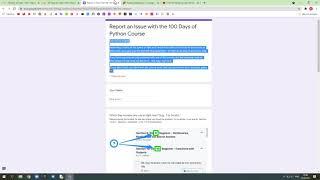 #3 Обзор на курс 100 Days of Code Python