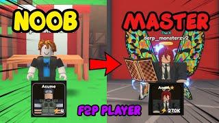 NOOB TO PRO F2P in Anime Punch Simulator + INSANE SECRET PETS!! | Roblox