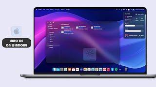 How to Install Proper macOS Glass Theme on Windows 11