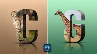 3D Letter Manipulation in Photoshop | Best Tutorial for Beginners