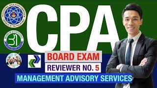 CPA Reviewer No. 5: Management Advisory Services (MAS) #ReviewCentral #CPA #FreeReviewer