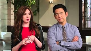 The #SelfieABC Tag - Karen Gillan & John Cho