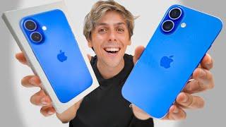 iPhone 16 Unboxing + Setup‼️  (ULTRA MARINE)