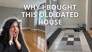 WHY I BOUGHT THIS OLD HOUSE // Empty House Tour